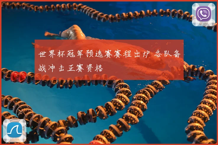 世界杯冠军预选赛赛程出炉 各队备战冲击正赛资格