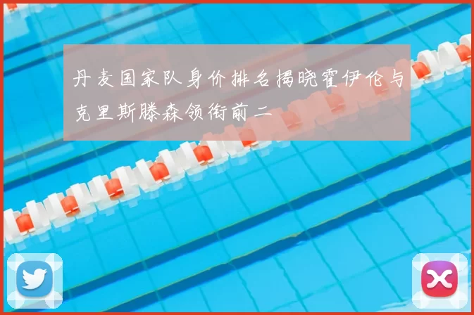 丹麦国家队身价排名揭晓霍伊伦与克里斯滕森领衔前二